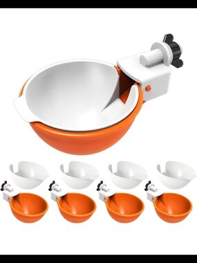 Large Automatic Chicken Waterer Cups with Inserts, Chicken Water Feeder Suitable